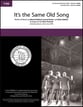 It's the Same Old Song TTBB choral sheet music cover